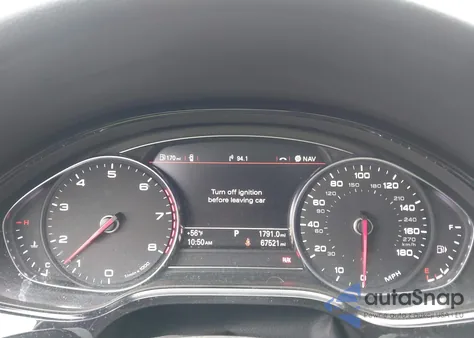 2013 Audi A8 L 3.0T из США, поврежденный, VIN WAURGAFD8DN002720